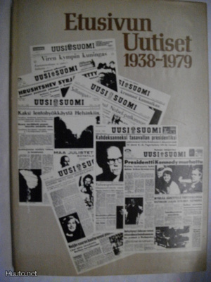 Uusi-Suomi: Etusivun uutiset 1938-1979 (18.3)
