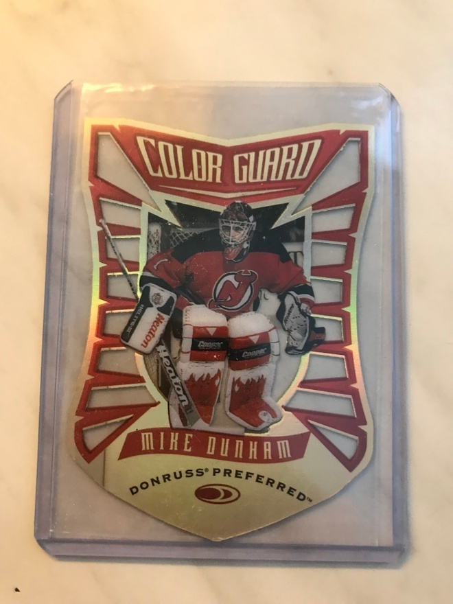 1997-98 Donruss Preferred Color Guard Mike Dunham