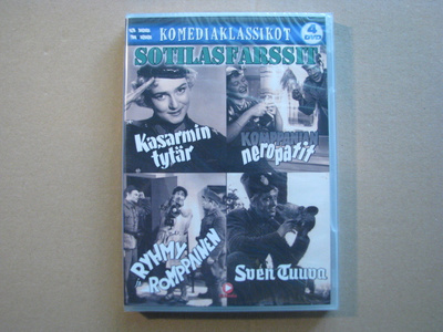 SOTILASFARSSIT - KOMEDIAKLASSIKOT ( 4 x dvd )