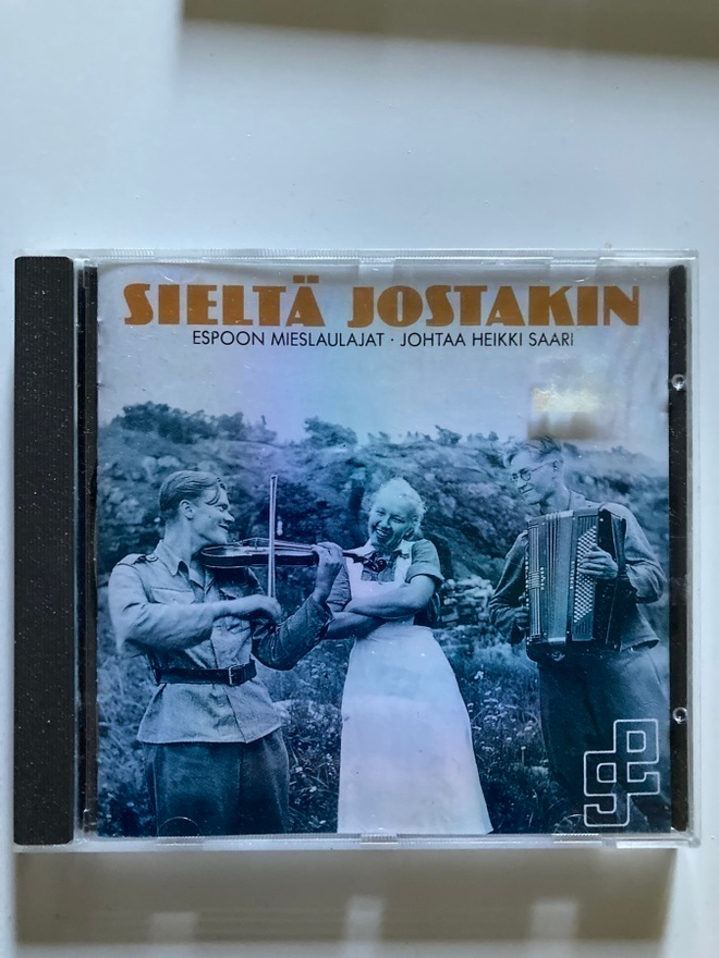 CD Sotavuosien lauluja Sieltä jostakin
