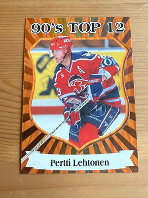 1998-99 Keräilysarja 90's Top 12 #2 Pertti Lehtonen
