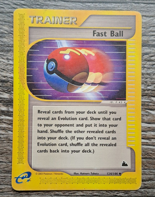 Fast ball skyridge 124/144!