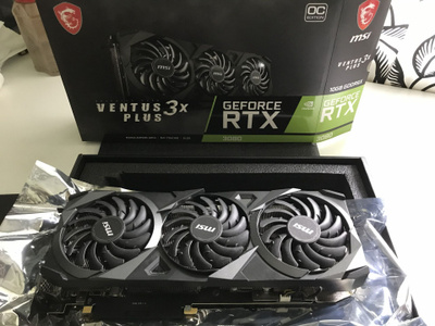 MSI Ventus 3x plus Geforce RTX 3080 OC LHR