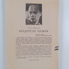Viljo Kajava : Suljetuin silmin : runoja - pikkukuva 2