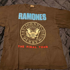 Ramones The Final Tour 1996 -kiertuepaita, harvinainen! XL - pikkukuva 1