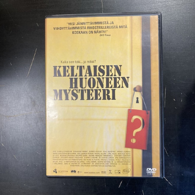Keltaisen huoneen mysteeri DVD