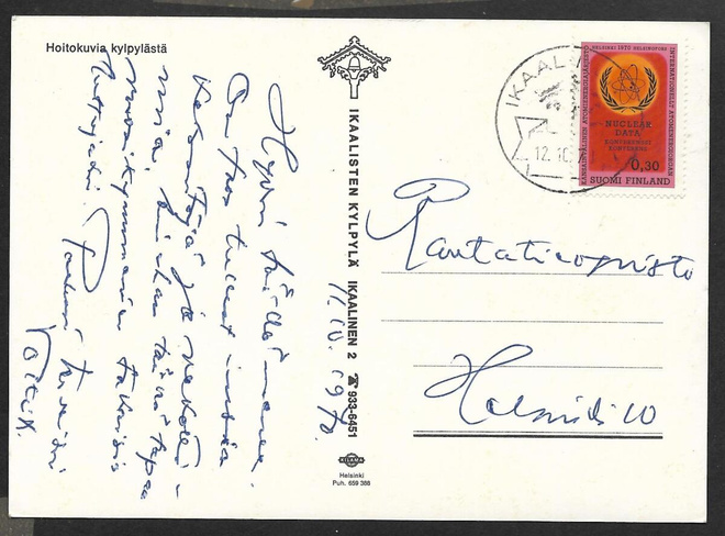 Ikaalinen 12.10.1970