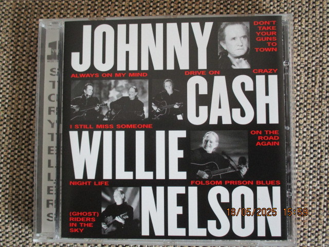 JOHNNY CASH - WILLIE NELSON (CD) VH1 STORYTELLERS