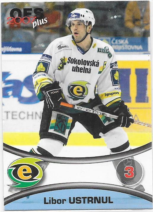 2006-07 OFS Plus #44 Libor Ustnurl Karlovy Vary ex- HIFK