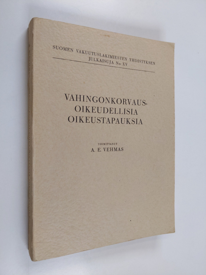 Vahingonkorvausoikeudellisia oikeustapauksia