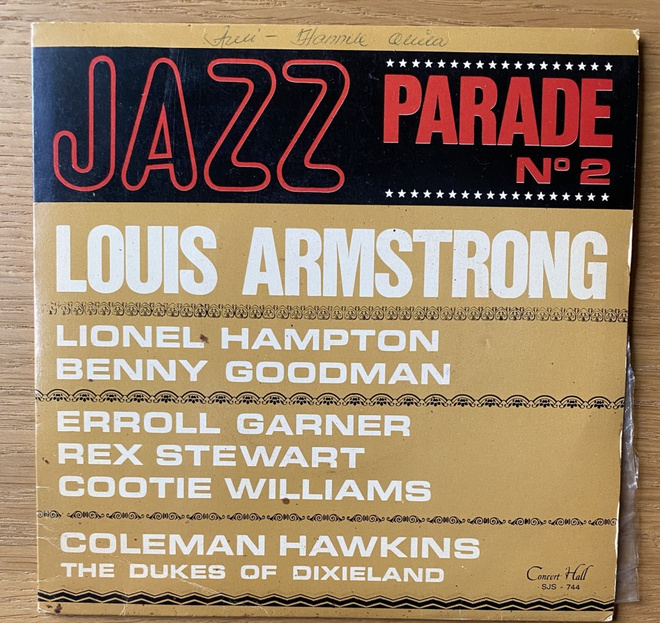 7" EP Eri esittäjiä – Jazz Parade N° 2 (1959)
