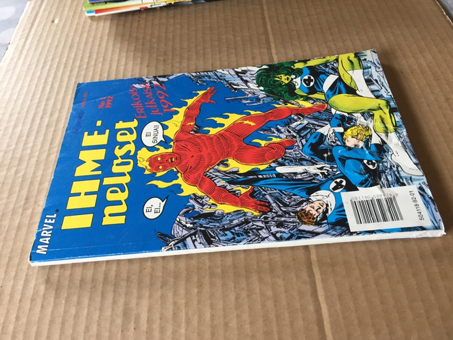 MARVEL IHMENELOSET 1/1992 ERIKOISJULKAISU