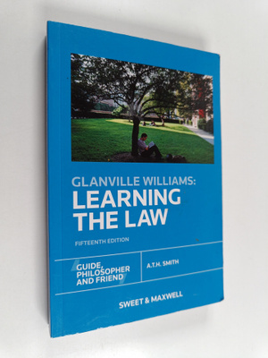 Glanville Llewelyn Williams : Learning the Law