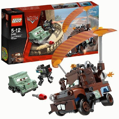 Lego 9483 Autot: Vakooja Martin pako, UUSI