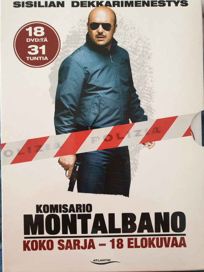 Komisario Montalbano koko sarja DVD