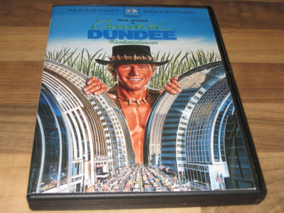 Crocodile Dundee - Krokotiilimies dvd