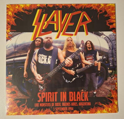 Slayer Spirit In Black LP Musta vinyyli