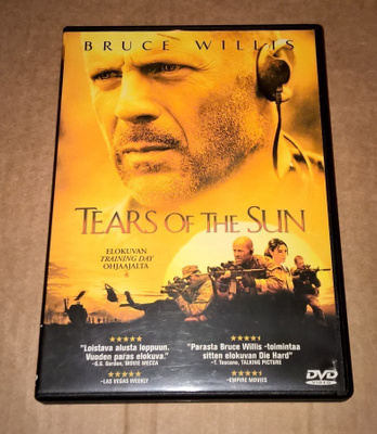 TEARS OF THE SUN DVD
