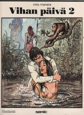 Manara, Milo: Vihan päivä 2, Semic 1990, nid., K3