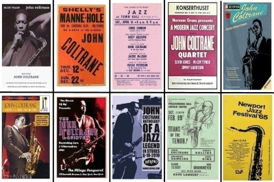 JOHN COLTRANE -- postikortti setti  #1