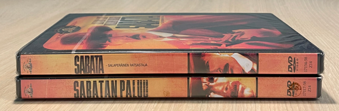 Sabata & Sabatan paluu (2DVD) Lee Van Cleef (UUSI)