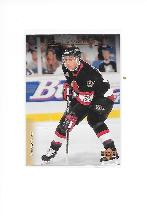 1995-96 Upper Deck #347 Antti Törmänen Ottawa Senators RC