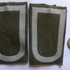 Sotilasmerkki asema Orig. Saksa Bundeswehr pari - pikkukuva 1