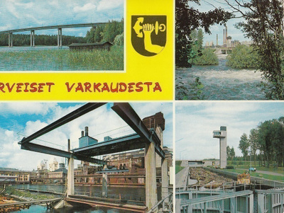 Varkaus. sommitelmakortti väri p147