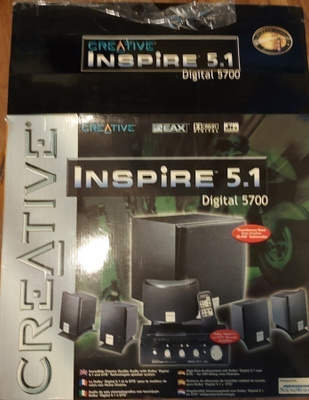* Creative Inspire 5.1 Digital 5700 Lue Kuvaus