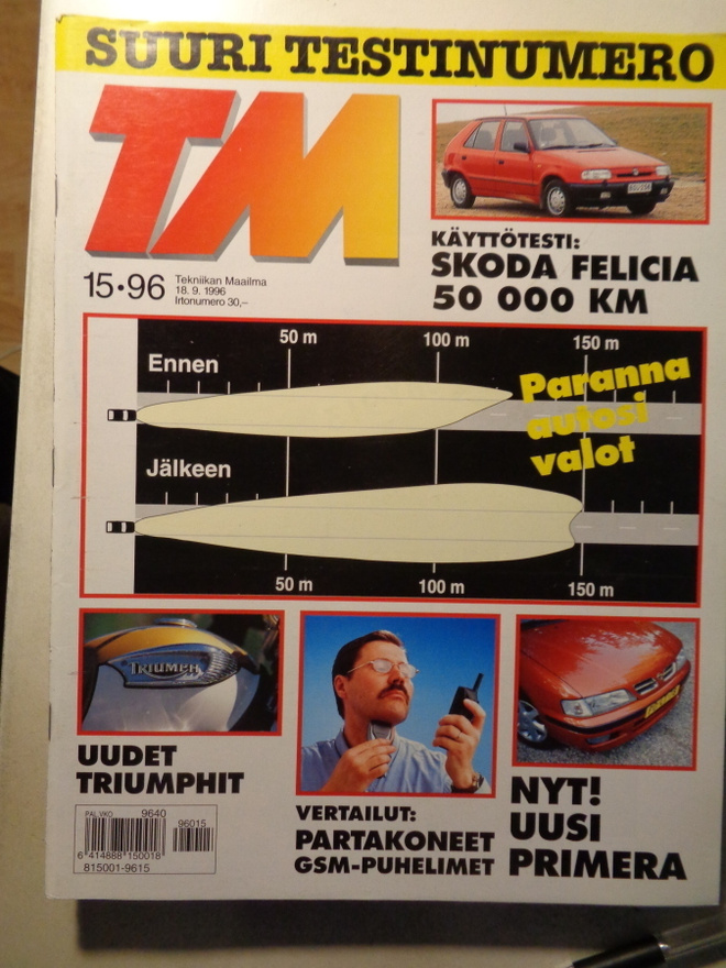 Tekniikan Maailma Nro 15/1996 (22.8)