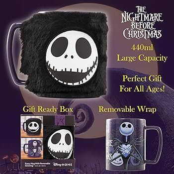 NIGHTMARE BEFORE CHRISTMAS FUZZY MUG JACK	(21 990)	karvakaul