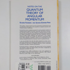 Eugene Feenberg ym. : Notes on the Quantum Theory of Angu... - pikkukuva 2