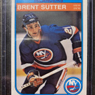 1982-83 OPC Brent Sutter Rookie Card #216 New York Islanders - pikkukuva 1