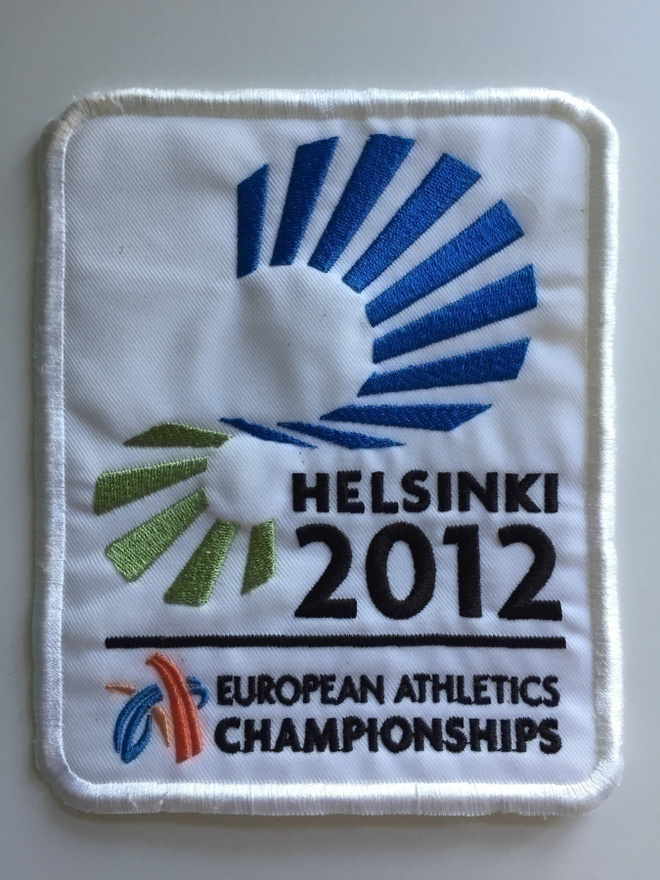 Helsinki 2012 European Athletics Championships kangasmerkki