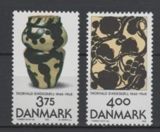 (S0108) DENMARK, 1996 (Art Works of Thorvald Bindesboll)