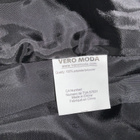VERO MODA upea musta tikattu bomber takki keinonahka M - pikkukuva 4