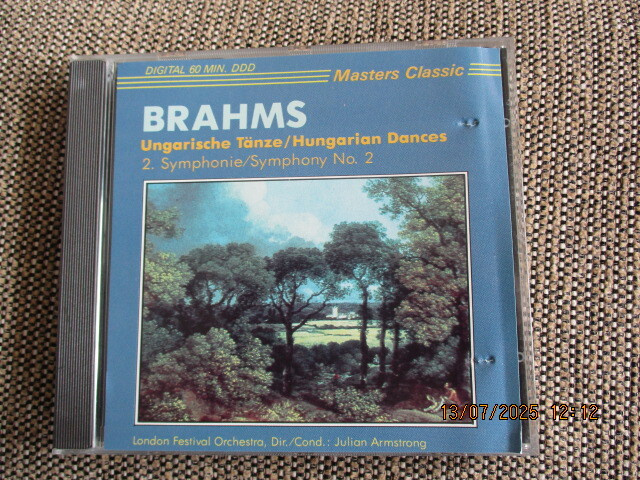 Brahms UNGARISCHE TÄNZE - 2. SYMPHONIE (CD)