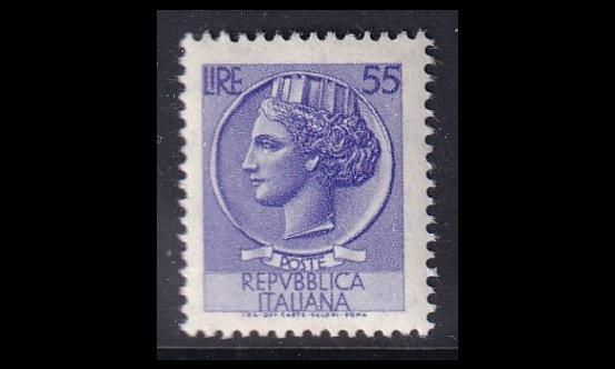 Italia 1298 ** Käyttösarja Italia Turrita 55 L (1969)