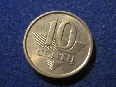 10 centu 1998. Liettua-Lithuania