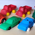 70-luvun Galanite - Plasto - Viking Plast autot 7 kpl - pikkukuva 1