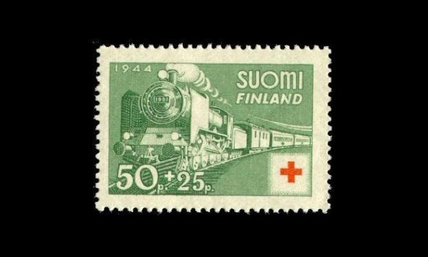 278 ** Punainen risti 50p+5p (1944)