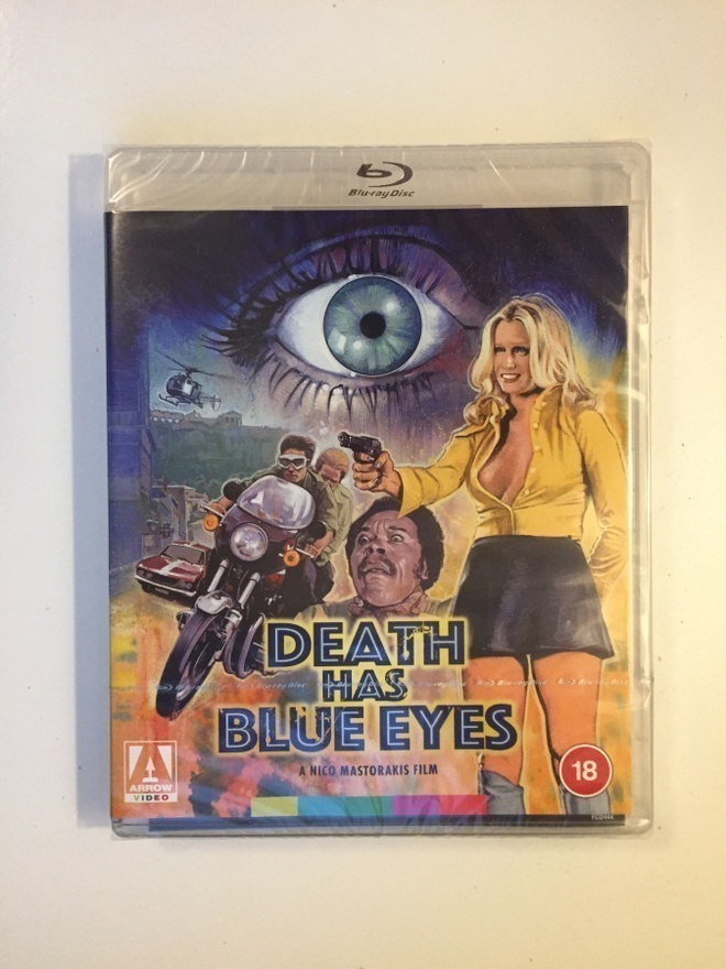 Death Has Blue Eyes (With Booklet) Blu-ray (Arrow) 1976 UUSI