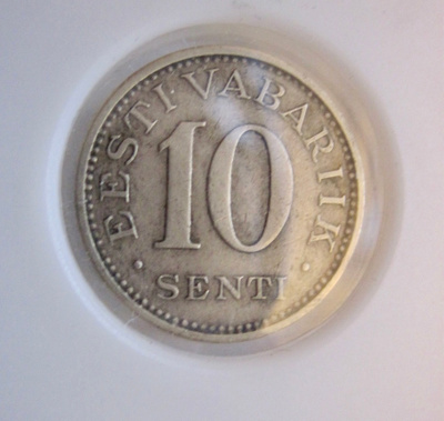 Viro Eesti Estonia 10 Senti 1931 HYVÄ