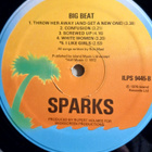 Sparks : Big Beat. 1.p. -76.UK. - pikkukuva 4