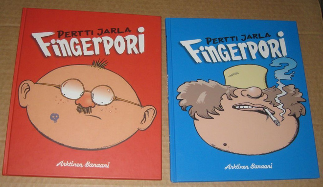 Pertti Jarla - Fingerpori sarjakuvia (kovakantiset)