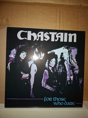 CHASTAIN - For Those Who Dare LP - Roadrunner 1990