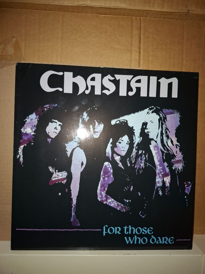 CHASTAIN - For Those Who Dare LP - Roadrunner 1990