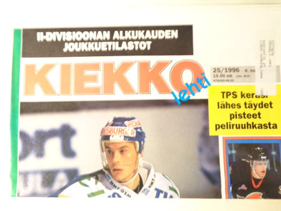 Kiekkolehti Nro 25/1996 (24.12)
