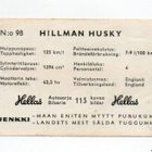 Purkkakuva Hellas Autosarja 115 n:o 98 HILLMAN HUSKY - pikkukuva 2