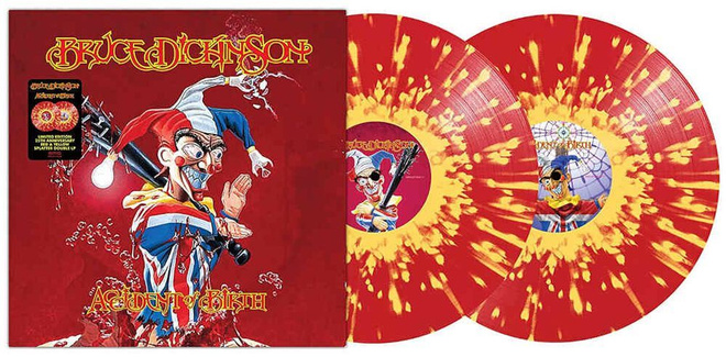 BRUCE DICKINSON : Accident Of Birth - 2LP, LTD, uusi